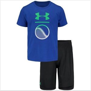 UNDER ARMOUR BOYS MATCHING TWO PIECE SET